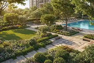 Landscaped Garden & Pool